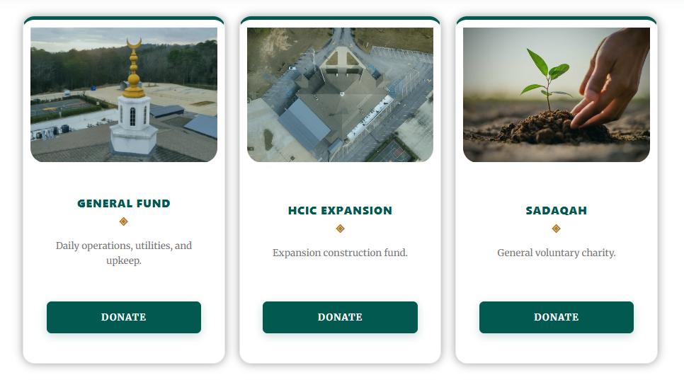 BIS Web — MOHID Donations widget