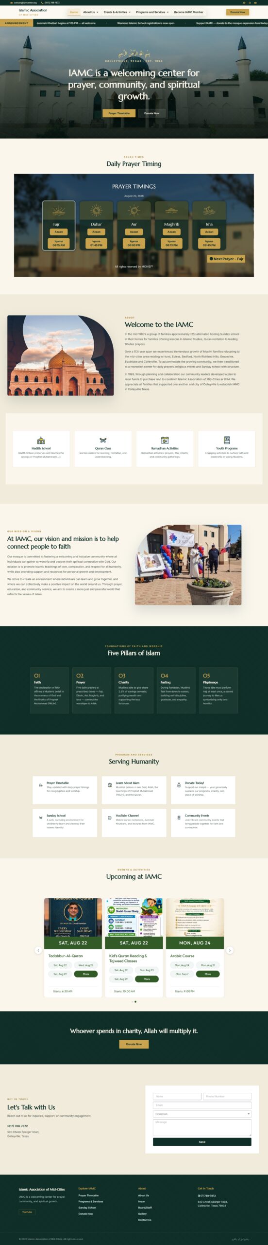 iamcenter home page